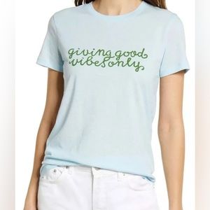 HALOGEN GIVING GOOD VIBES TEE 😎IN STORES😎